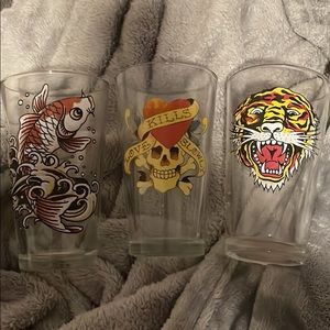 Vintage Ed Hardy glasses